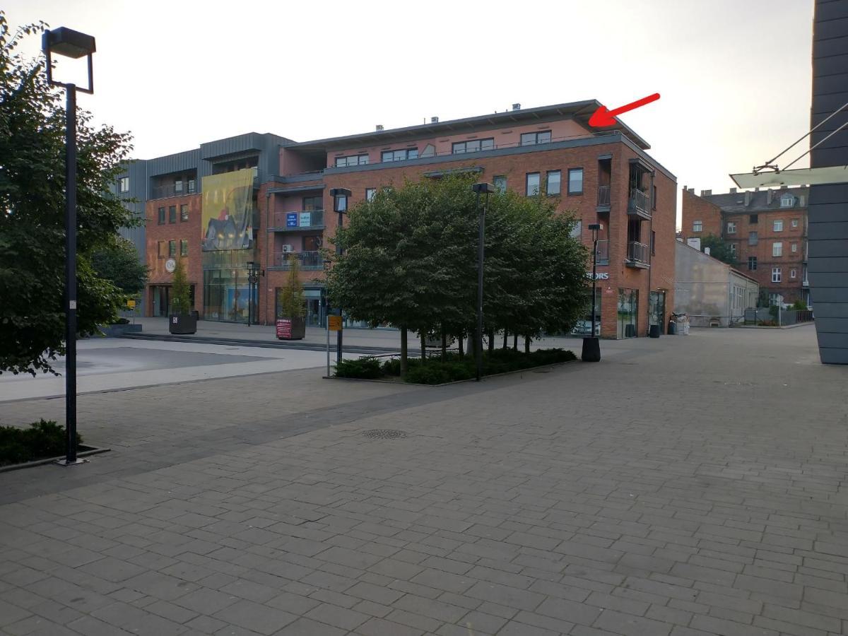 Apartament 80M2 Z 70M2 Tarasem -W Pelni Wyposazony - Wyjatkowe Centrum Miasta Włocławek Kültér fotó