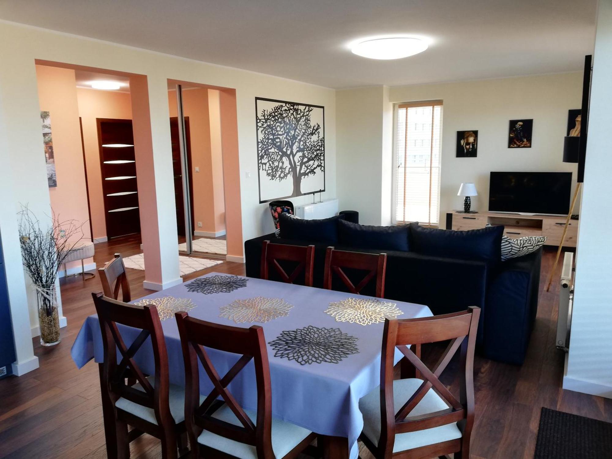 Apartament 80M2 Z 70M2 Tarasem -W Pelni Wyposazony - Wyjatkowe Centrum Miasta Włocławek Kültér fotó