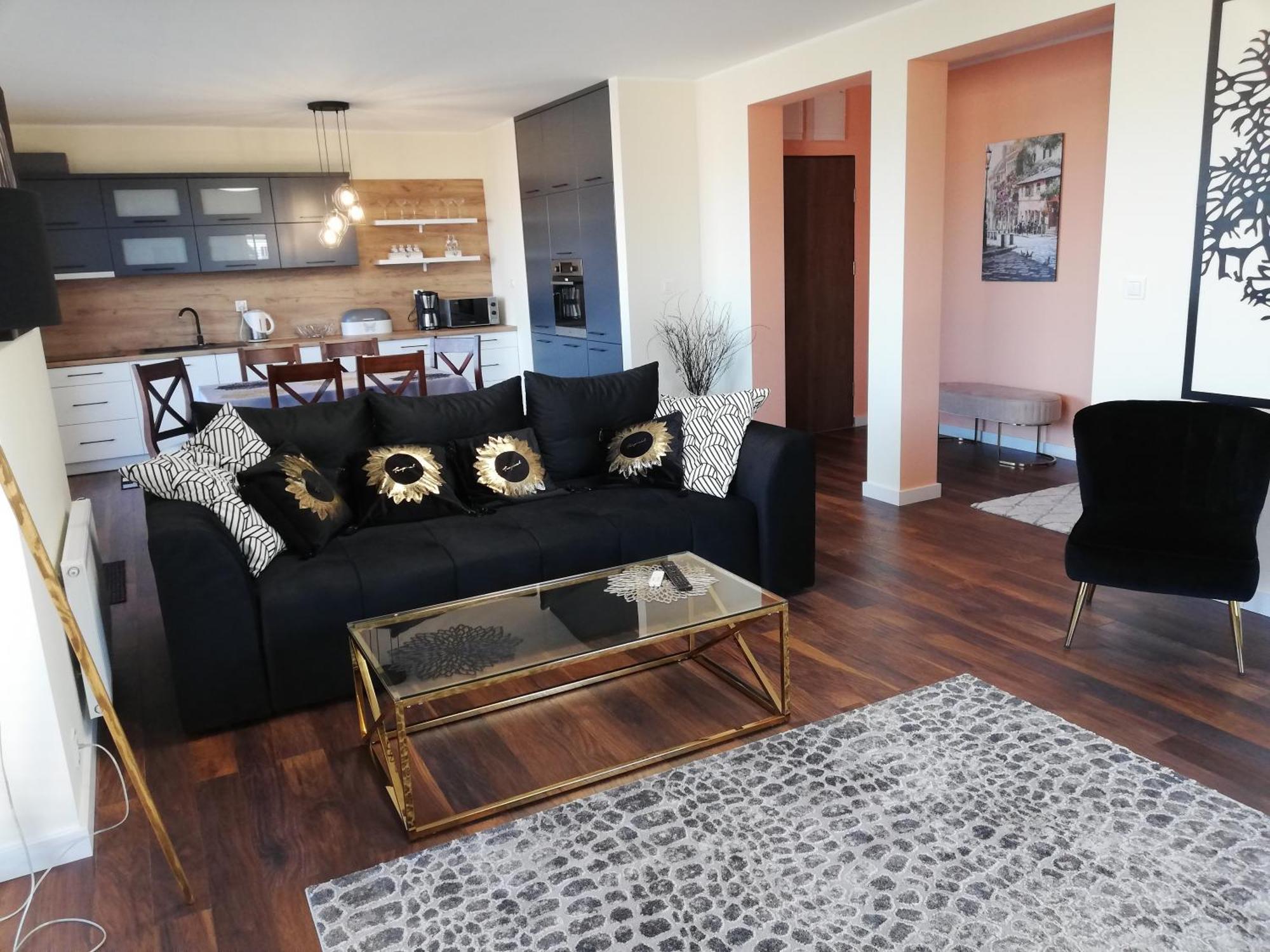 Apartament 80M2 Z 70M2 Tarasem -W Pelni Wyposazony - Wyjatkowe Centrum Miasta Włocławek Kültér fotó